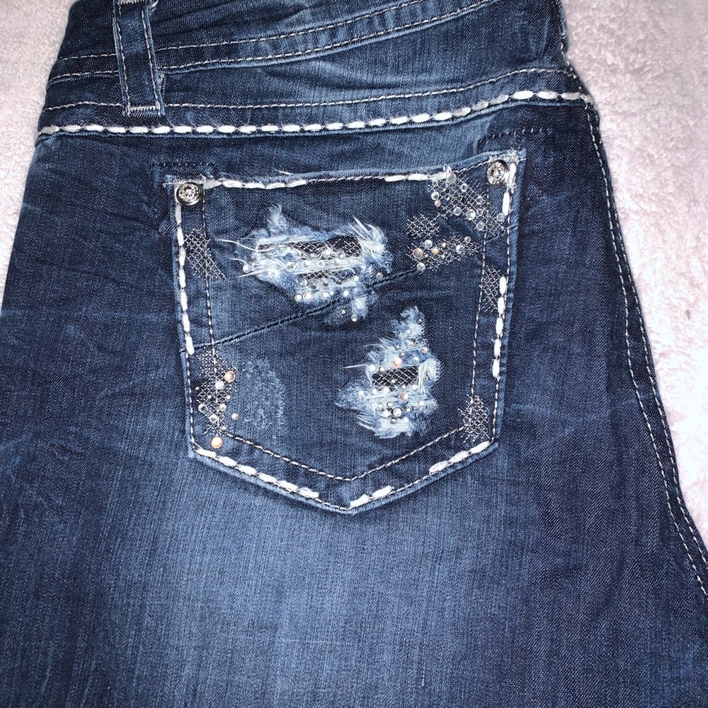 33 mid rise easy boot Jean miss me
